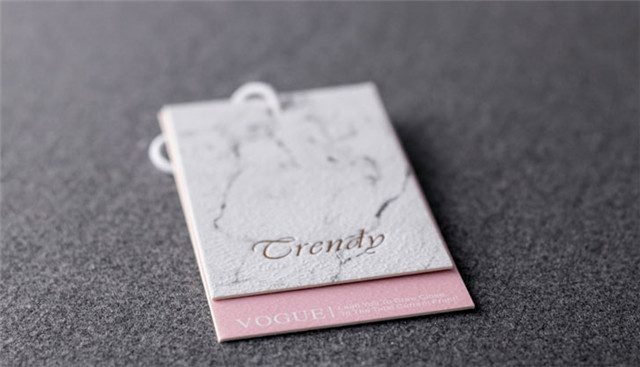  Pink Paper Swing Hang Tag For Textile Children Fashion Clothes Accessories