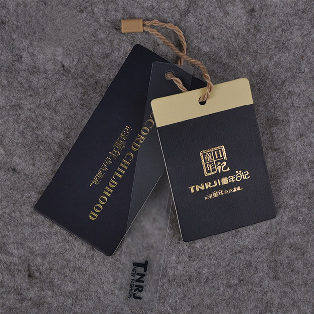 Custom Printing Cheap Electronic Price Tag Paper Tag Clothing Tag
