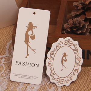 Directly Factory Wholesale Recycled Garment Hang Tags Custom Logo Brand Swing tag