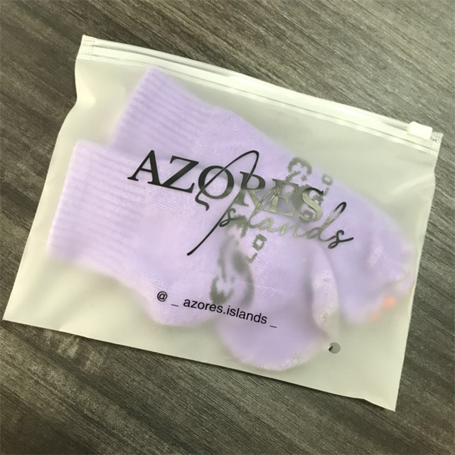  Printed Packaging Pvc PE Bag Slider Ziplock Clothing Plastic Zipper Bag