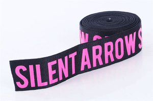2.0cm Printed Letter Drop Rubber Elastic Tape Nylon High Elastic Tape Webbing