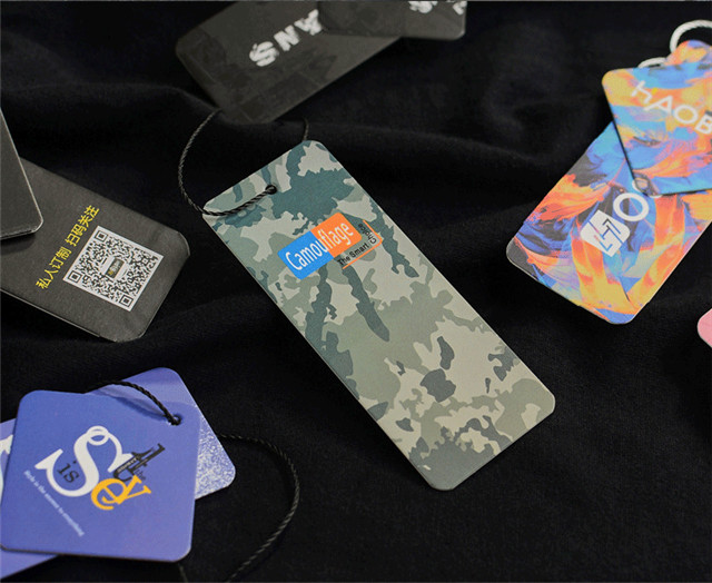 Custom Printing Women's Underwear Tag Custom Clothes Children's Clothing High-end Hanging Card