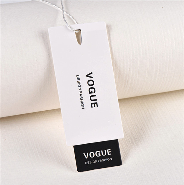 European Clothing Label Clothing Hanging Tag Can Be Printed LOGO