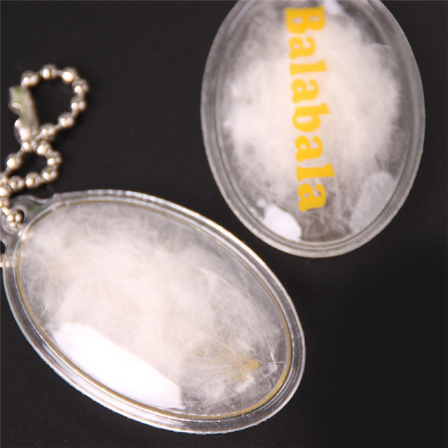 Manufacturers Custom-made Down Jackets Transparent PVC Inflatable Tag Hanging Tag Bubble Ingredients Label Custom Wholesale