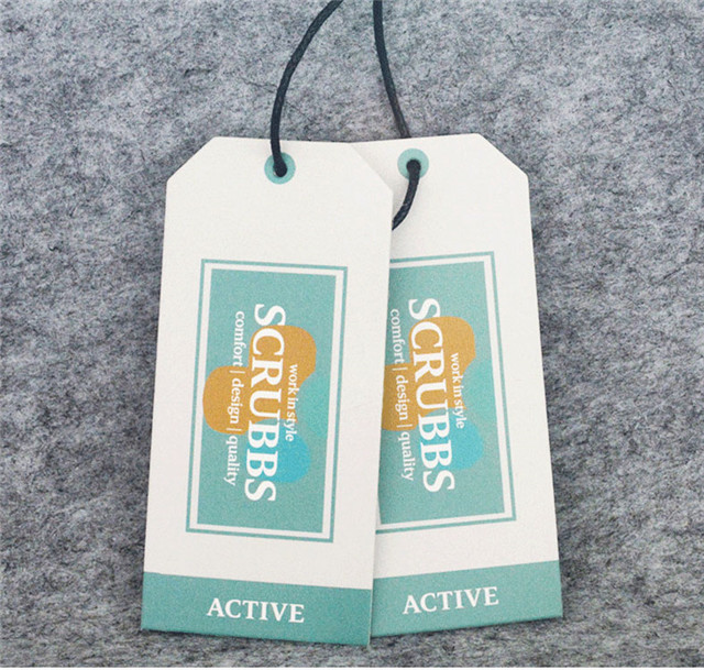 New Product Hangtag Manufacturer Professional Clothing Accessories Paper Children's Swing Tag