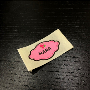  Premium Quality Cotton Print Neck Label Cuff Tags Custom