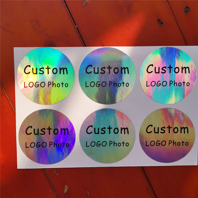 Custom Holographic Security Stickers Laser Anti-counterfeiting Labels Hologram Printing 