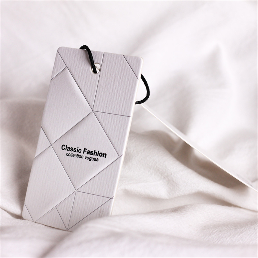 Garment Name Tags Customized Logo Tags Custom Swing Tag 