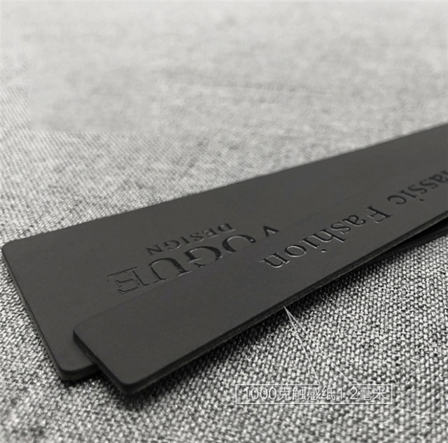 Black Luxury Brand Costume Bag Shoes Garment Accessories Clothing Hangtags