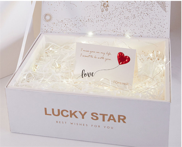 Creative Golden Stamping Gift Box